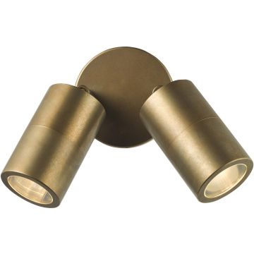 Dar Lighting Ortega ORT0975 Wandleuchte 2x35w/GU10 IP65