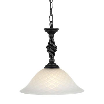 Elstead Lighting PEMBROKE PB-P-BLACK Pendelleuchte 1x60W/E27