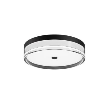 Italux Molino PLF-64536-S-BK Deckenleuchte 1x24W/LED 3000K|4000K|6000K 2640lm IP40