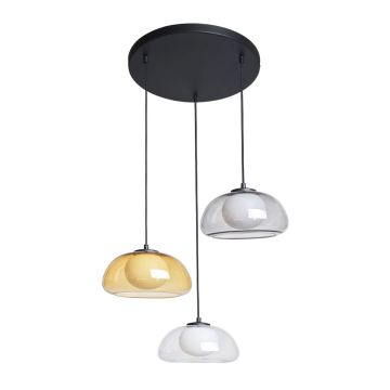 Italux Ainale PND-54637-3-BK-SG Pendelleuchte 3x7W/G9 IP20