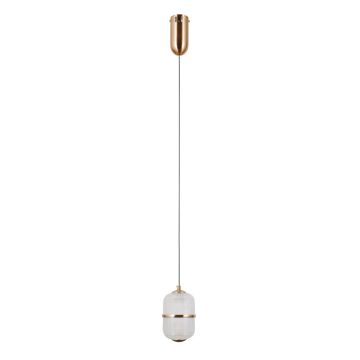 Italux Alani PND-34375-1-HBR Pendelleuchte 1x6W/LED 3000K 588lm IP20