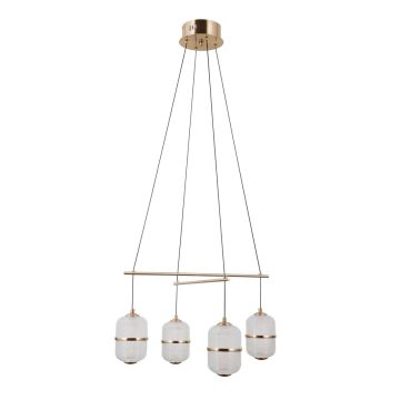 Italux Alani PND-34375-4-HBR Pendelleuchte 4x24W/LED 3000K 1931lm IP20