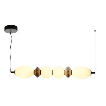 Italux Balos PND-94921-4A-BK Pendelleuchte 1x23W/LED 3000K 2840lm IP20