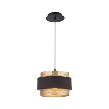 Italux Bans PND-27467-1-BK-GD Pendelleuchte 1x40W/E27 IP20