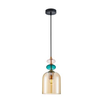 Italux Busco PND-30263-1B-BRO-AMB Pendelleuchte 1x40W/E27 IP20
