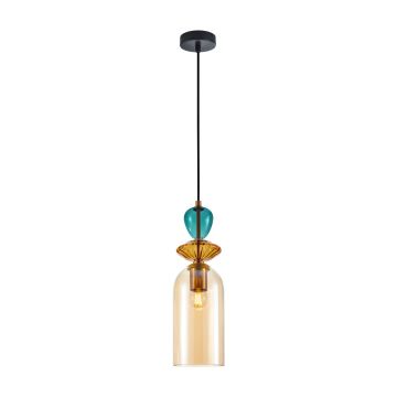 Italux Busco PND-30263-1C-BRO-AMB Pendelleuchte 1x40W/E27 IP20