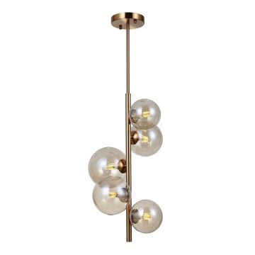 Italux CANELLO PND-406007-V5-HBR Pendelleuchte 5x5W/G9 IP20