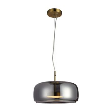 Italux Caste PND-17760B-BRSS-SG Pendelleuchte 1x10W/LED 3000K 850lm IP20