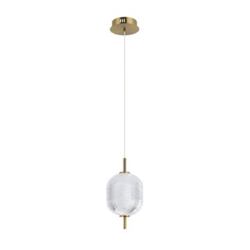 Italux Corado PND-81438-1A-GD Pendelleuchte 1x8W/LED 3000K 830lm IP20