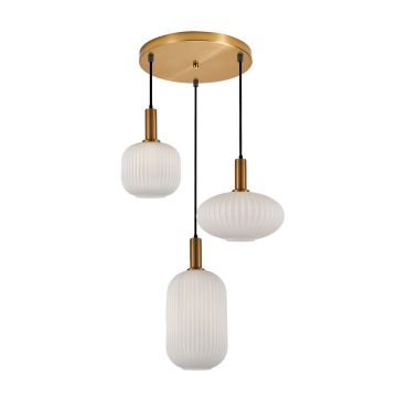 Italux Della PND-31982-3-GD Pendelleuchte 3x40W/E27 IP20