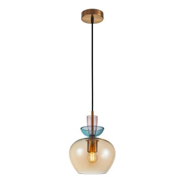 Italux Fanda PND-31882-1-GD-AMB Pendelleuchte 1x40W/E27 IP20