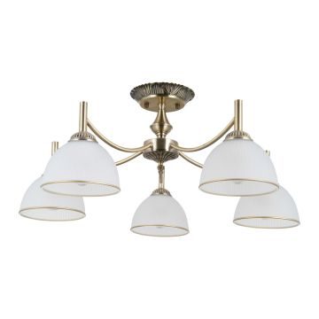 Italux Fener PND-40653-5-ABR-WH Deckenlampe 5x40W/E27 IP20