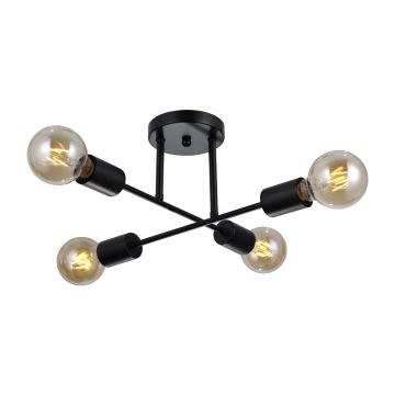 Italux FORMIO PND-4052-4-BL Deckenlampe 4x40W/E27 IP20