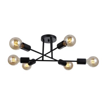 Italux FORMIO PND-4052-6-BL Deckenlampe 6x40W/E27 IP20