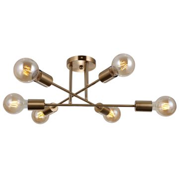 Italux FORMIO PND-4052-6-HBR Deckenlampe 6x40W/E27 IP20