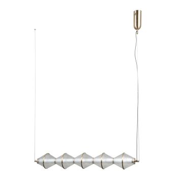 Italux Fuente PND-34395-5-HBR Pendelleuchte 5x25W/LED 3000K 1576lm IP20