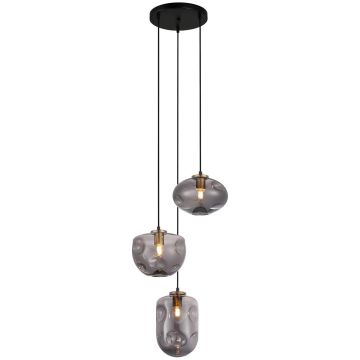 Italux HATELLA PND-112038-3A-BRO+SG Pendelleuchte 3x40W/E27 IP20