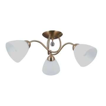 Italux Lugano PND-5643-3-HBR Deckenlampe 3x40W/E27 IP20