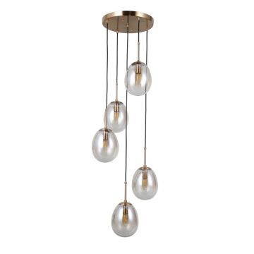 Italux Meolo PND-40825-5-GD Pendelleuchte 5x40W/E14 IP20