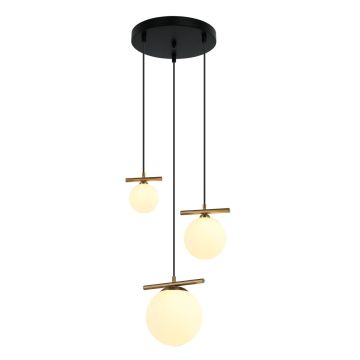 Italux MERSETA PND-463323A-BRO+W Pendelleuchte 2xE14 40W|1xG9 25W IP20
