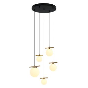 Italux MERSETA PND-463325A-BRO+W Pendelleuchte 3xE14 40W|2xG9 25W IP20