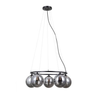 Italux Molite PND-1098-5R-BK Pendelleuchte 5x5W/G9 IP20