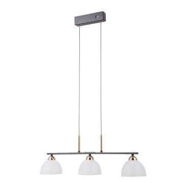 Italux Montiela PND-34374-3-BK Pendelleuchte 3x15W/LED 3000K 772lm IP20