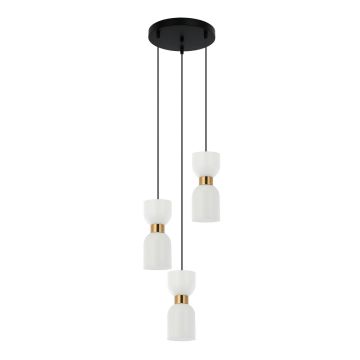 Italux Monza PND-57602-3-BK+BRO Pendelleuchte 3x40W/E27 IP20