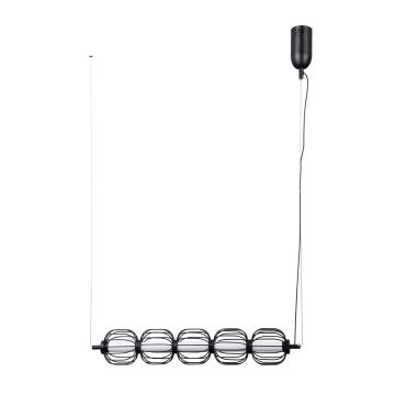 Italux Pedro PND-34405-5-BK Pendelleuchte 5x20W/LED 3000K 793lm IP20