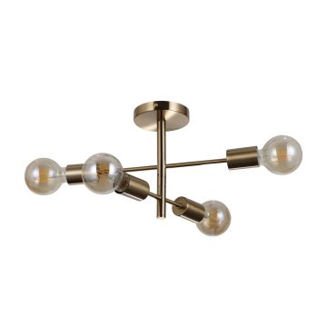 Italux PIANSI PND-4025-4-HBR Pendelleuchte 4x40W/E27 IP20