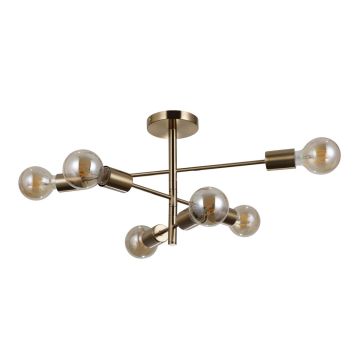 Italux PIANSI PND-4025-6-HBR Pendelleuchte 6x40W/E27 IP20
