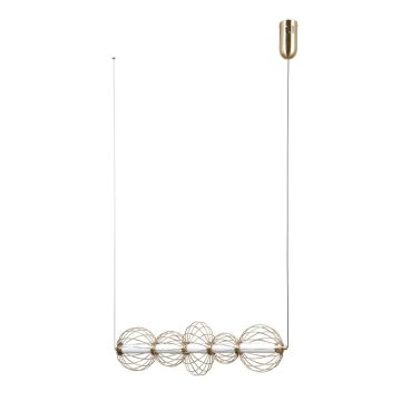 Italux Rabel PND-344221-5-HBR Pendelleuchte 5x18W/LED 3000K 1116lm IP20