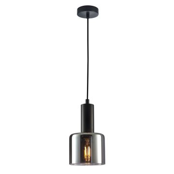 Italux SANTIA PND-65342-1-BK+SG Pendelleuchte 1x40W/E27 IP20