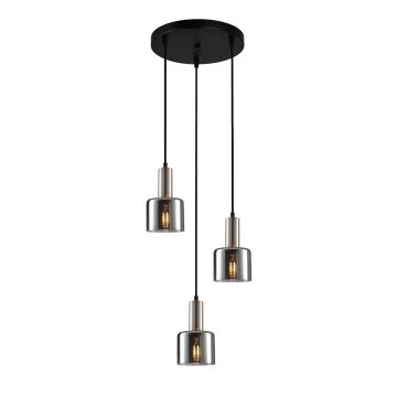 Italux SANTIA PND-65342-3A-SC+SG Pendelleuchte 3x40W/E27 IP20