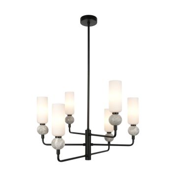 Italux Santos PND-95331-6-BK Deckenlampe 6x40W/G9 IP20