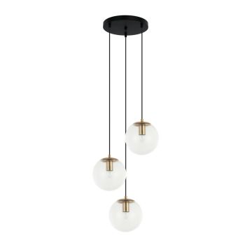 Italux Sarpo PND-58867-3S-BK-BRO Pendelleuchte 3x40W/E27 IP20