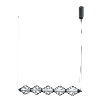 Italux Sevil PND-34403-5-BK Pendelleuchte 5x25W/LED 3000K 1288lm IP20