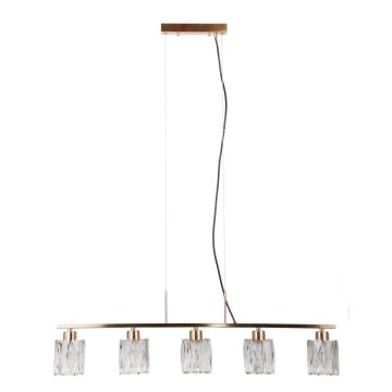 Italux Simona PND-40814-5-HBR Pendelleuchte 5x40W/E14 IP20