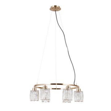 Italux Simona PND-40814-6-HBR Pendelleuchte 6x40W/E14 IP20