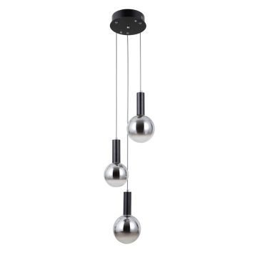 Italux Strela PND-34378-3S-BK Pendelleuchte 3x15W/LED 3000K 1188lm IP20