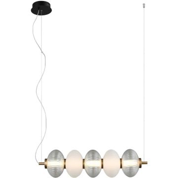 Italux Testa PND-84938-4-BK Pendelleuchte 1x19W/LED 3000K 1200lm IP20