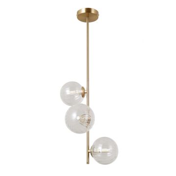 Italux Toledo PND-40717-3-HBR Deckenlampe 3x5W/G9 IP20