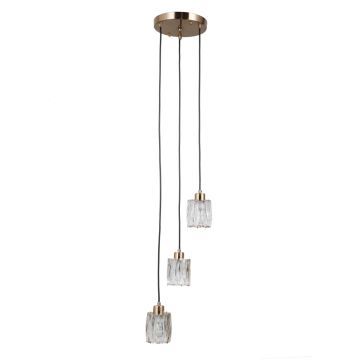 Italux Torno PND-40813-3R-HBR Pendelleuchte 3x40W/E14 IP20