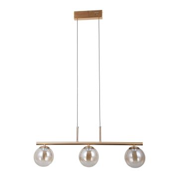 Italux Velada PND-34381-3-HBR Pendelleuchte 3x15W/LED 3000K 610lm IP20