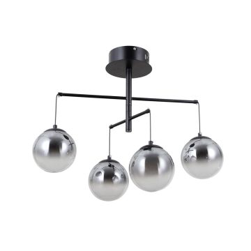 Italux Velada PND-34381-4-BK Pendelleuchte 4x20W/LED 3000K 1810lm IP20
