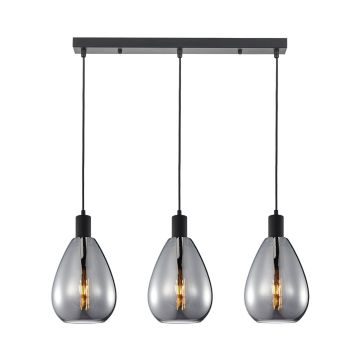 Italux Zulo PND-27812-3-BK-SG Pendelleuchte 3x40W/E27 IP20