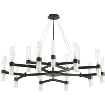 Step Into Design CANDELA DN1505-15 black Kronleuchter 30x10W/G9 IP20