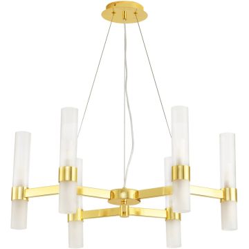 Step Into Design CANDELA DN1505-6 gold Kronleuchter 12x20W/G9 IP20