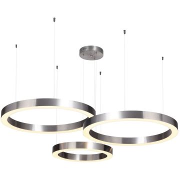 Step Into Design CIRCLE 3in1 ST-8848-40+60+60 nickel Pendelleuchte 3x85W/LED 3000K 8075lm IP20