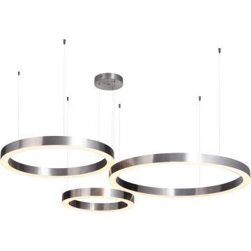 Step Into Design CIRCLE 3in1 ST-8848-40+60+80 nickel Pendelleuchte 3x93W/LED 3000K 8835lm IP20